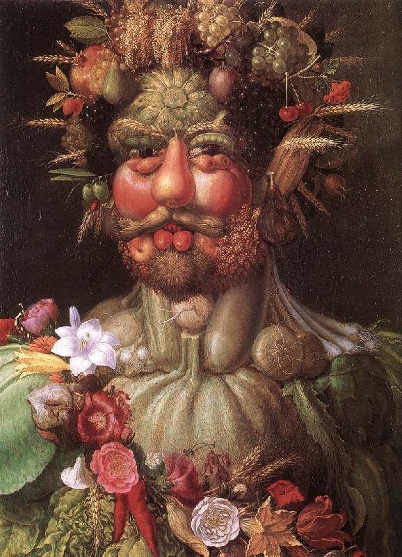 ARCIMBOLDO, Giuseppe Vertemnus gfg France oil painting art